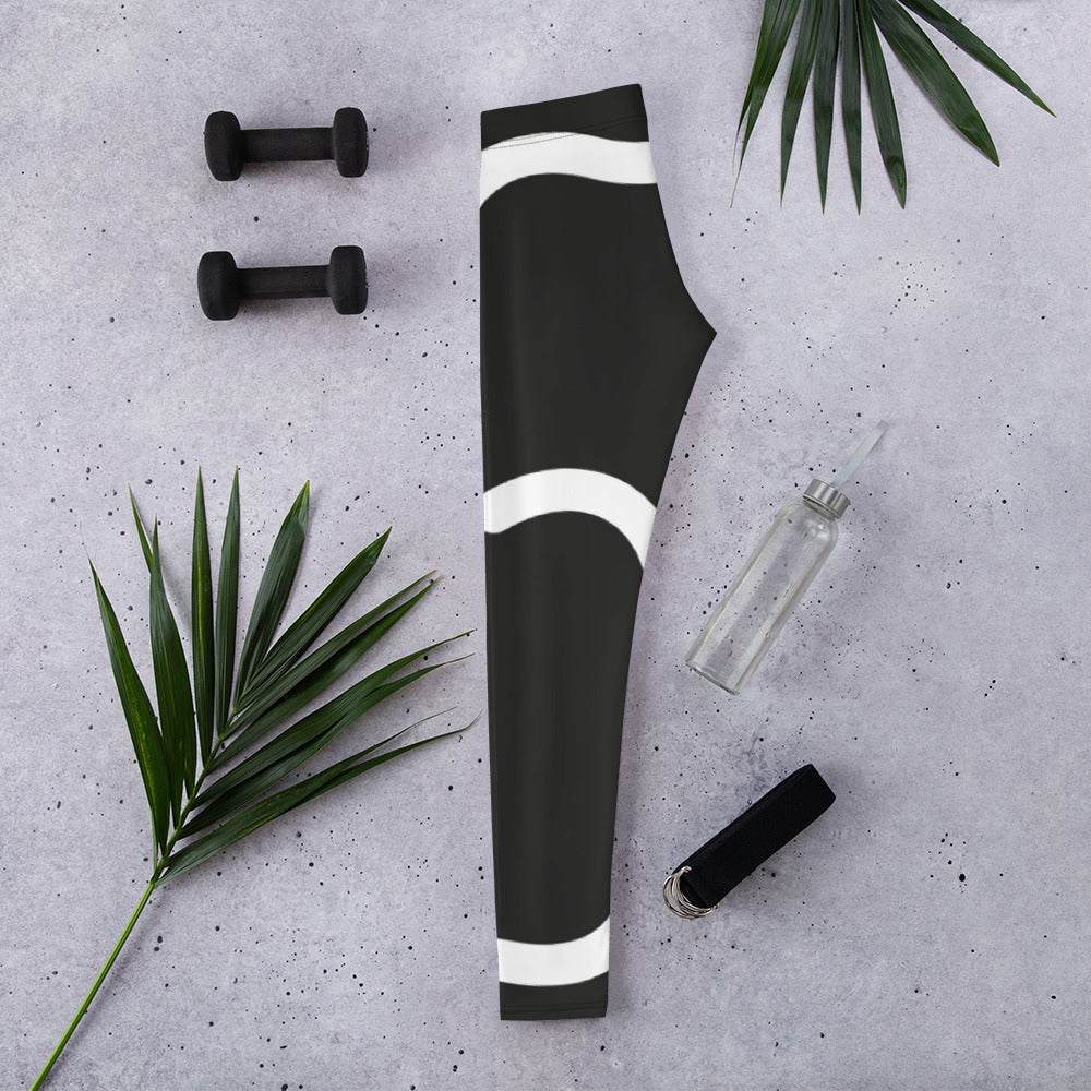 Black And White Leggings