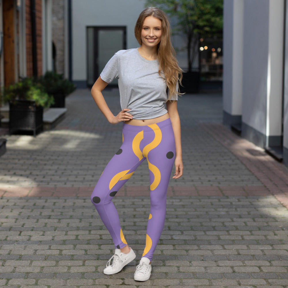 The Violet Snake Leggings