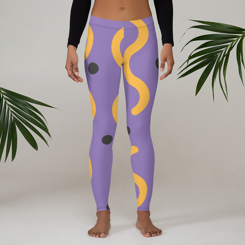 The Violet Snake Leggings