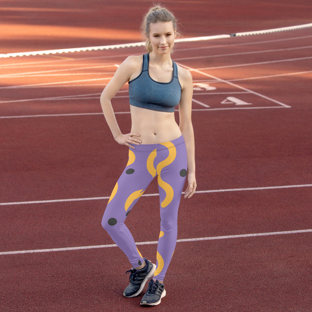 The Violet Snake Leggings