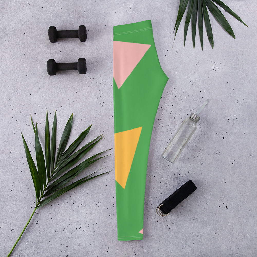 The Green Triangle Leggings