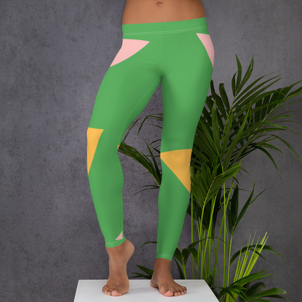 The Green Triangle Leggings