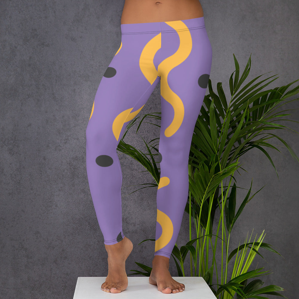 The Violet Snake Leggings