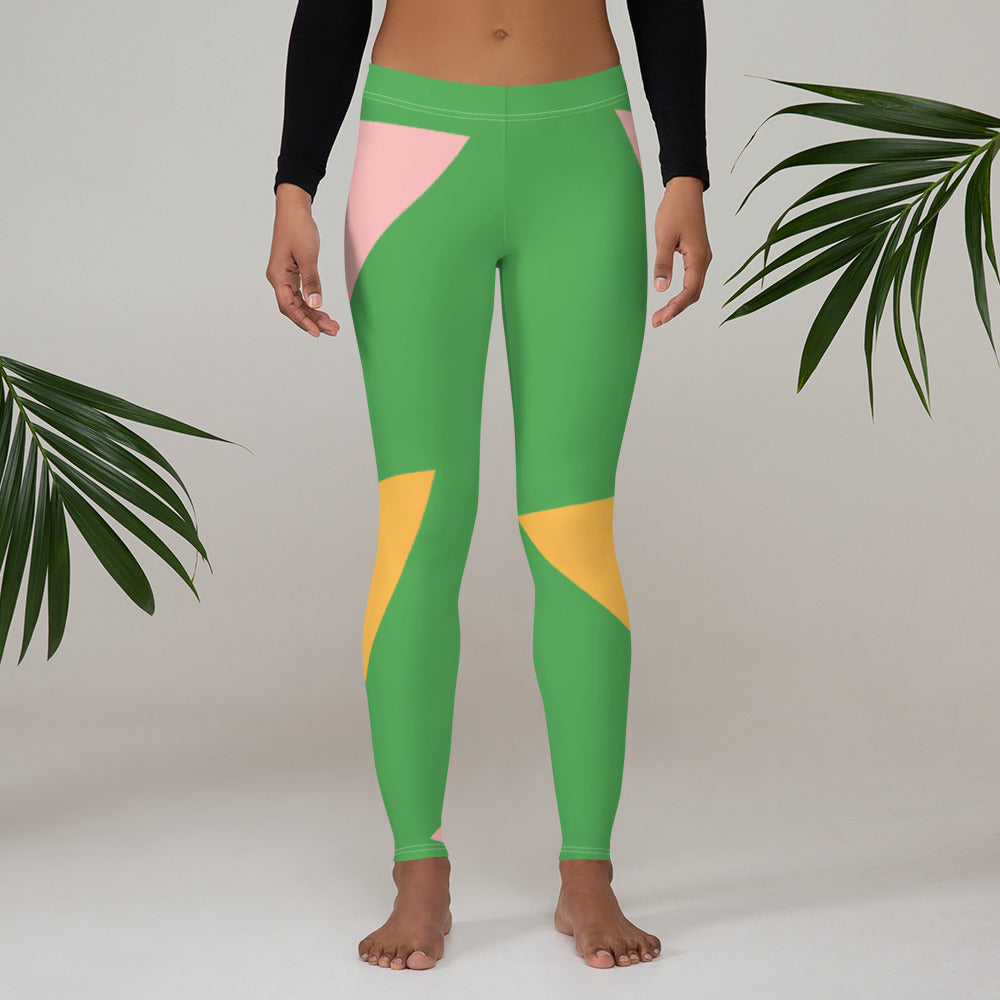 The Green Triangle Leggings